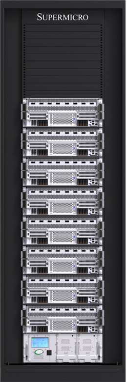 Supermicro Liquid-Cooled Rack System