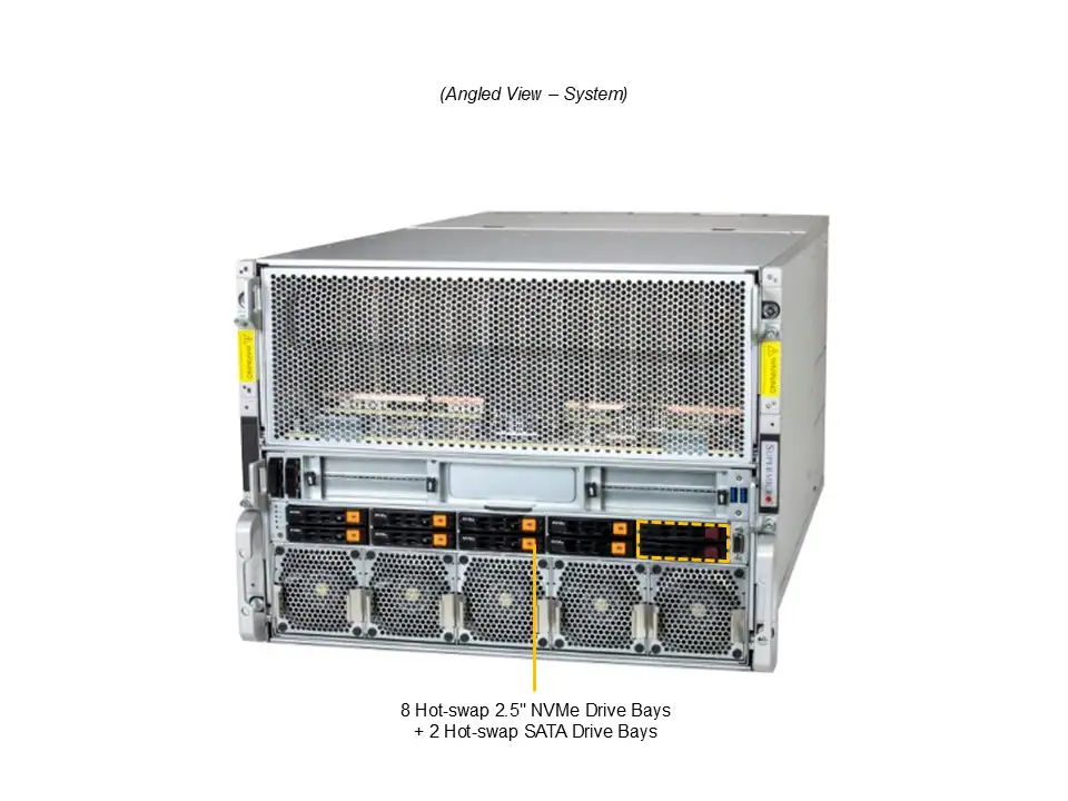 Supermicro AS-8126GS-TNMR | 8x AMD Instinct MI350X GPU Server - Image 5